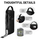 thumbnail image 2 of Nevera Ice Chest MIER Golf, 19 x 8 x 41 cm, color negro, 9 latas, 2 of 7