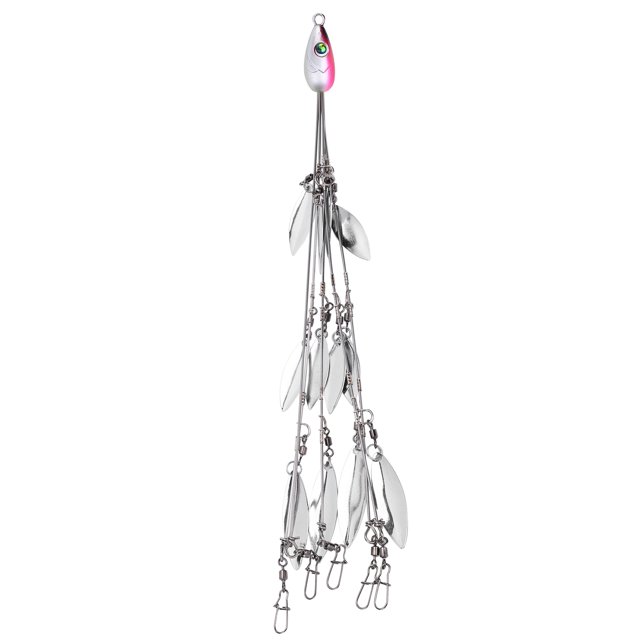 <p>Umbrella Rig With Swivels, Excellent Multi-Lure Rigs, Lifelike Strong Beautiful Appearance High Performance For Friends Parents</p>