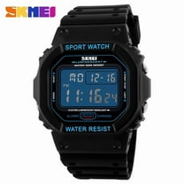 Men's Watches Sports Outdoor Waterproof Military Wrist Watch Date Multi Function Tactics LED Alarm Stopwatch
