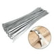 thumbnail image 1 of Bridas de material acero inoxidable multiusos de 100 unidades Bridas con cremallera para envoltura de con cierre automático 4.6 mm de ancho 46x150 mm shamjiam Sujetacables autobloqueante, 1 of 8