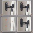 thumbnail image 3 of 2 uds hebilla de cerradura de puerta de 90 grados hebilla de ángulo recto hebilla de puerta perno cerradura de puerta de Granero cerradura de puerta corredera cerradura de gabinete brillar  Electrónica, 3 of 4