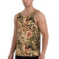thumbnail image 2 of Daiia Animal Leopard Printed Men's Quick Dry Fit Muscle Tank Top Slim-Fit Tank Workout Tank Top Lightweight Sports Tank Top-XX-Large, 2 of 7