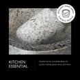 thumbnail image 3 of Cole & Mason Granite Mortar & Pestle - Gray, 3 of 4