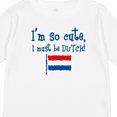 thumbnail image 4 of Inktastic So Cute Dutch Boys or Girls Long Sleeve Toddler T-Shirt, 4 of 5