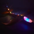 thumbnail image 4 of FUTATA LED Rainbow Light Airplane Foam Airplane Model Foam Throwing Glider, Children's Toys Hand Throwing Airplane Toys, Children's Hand Launching Airplane Model Toys, Orange, 4 of 8