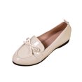 thumbnail image 2 of Willtoo Womens Bow Loafers Slip On Low Wedge Flat Dress Shoes Comfort Non Slip Walking Shoes for Office, Daily Commuting and Casual Wear, 2 of 6