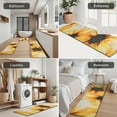 thumbnail image 5 of White Sunflower Pattern Kitchen Rugs Sets Of 3,Kitchen Runner Rugs Non Skid Washable,Decorative Kitchen Floor Mats for Kitchen,Sink,Laundry,17"x30"+ 17"x47" + 17"x59", 5 of 6