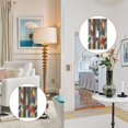 thumbnail image 4 of Yayeee Duplex Wall Plate 1-Gang 4.5"x2.7" Home Receptacle Light Switch Decorative Outlet Cover, Beige Geometric, 4 of 7