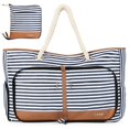 thumbnail image 1 of Bolsa de Playa Impermeable Lekesping para Mujer de 35L con Compartimento para Zapatos, 1 of 7