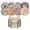 #A01-B, variant on Round Cotton Woven Heat Resistant Mats with Retro Floral Pattern & Storage Rack – Heatproof Coasters for Kitchen, Dining Table, Countertop Protection (Up to 220°C), Scratch & Condensation Resistant