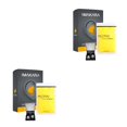 thumbnail image 1 of Vogacara Tapones para los oídos a prueba de sonido Nap Anti-ruido Soft Earbud Moldable Tapones para los oídos impermeables para Amarillo 2piezas Vogacara CBP148124, 1 of 6