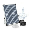 thumbnail image 1 of 12W Powerful Solar Fountain Pump, Solar Water Fountain With 12 Double-Layer Nozzles Outdoor Solar Fountain For Pond Pool ,High Efficiency, 1 of 6