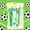 Green, variant on Football Themed Stationery Set 6-in-1 with Pens Tape Keychain for Students Sports Fans Gift,1PC,Black