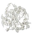 thumbnail image 2 of 50± Hooks Picture Frame Photos Mirror Small ing Hook White, 2 of 8