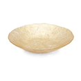 thumbnail image 1 of IMAX 83902 Glitz Glass Charger, Gold, 1 of 1