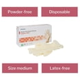 thumbnail image 4 of Guantes de examen McKesson de vinilo elástico sin polvo, tamaño mediano, 100 unidades, 4 of 5