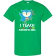 thumbnail image 3 of Inktastic Autism Teacher Owl I Teach Awesome Kids T-Shirt, 3 of 5