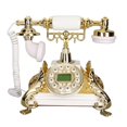 thumbnail image 2 of Classic Telephone, Vintage Telephone Support Backlight Antique Button Dialing Preset Dialing For Cafe For Office, 2 of 7