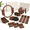Brown, variant on White All-In-One Pilates and Yoga Starter Kit for Home and Travel Workouts