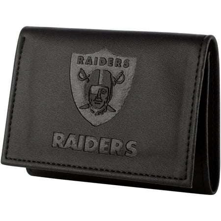 Men's Black Las Vegas Raiders Hybrid Tri-Fold Wallet
