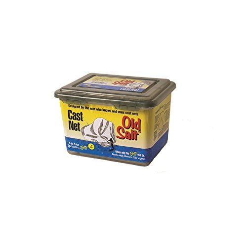 Betts Old Salt Cast Net 8ft Mono 3-8in Mesh Box
