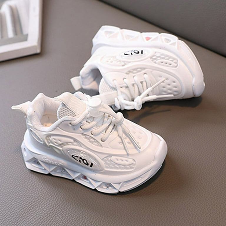 Sports Luminous Breathable Casual Shoes With Light For Middle And Small Children Lightweight Soft Sole Baby Walking Shoes Girl Shoes Size 13 Tennis Girl Girl Shoes Shoes for Girls Toddler Walmart