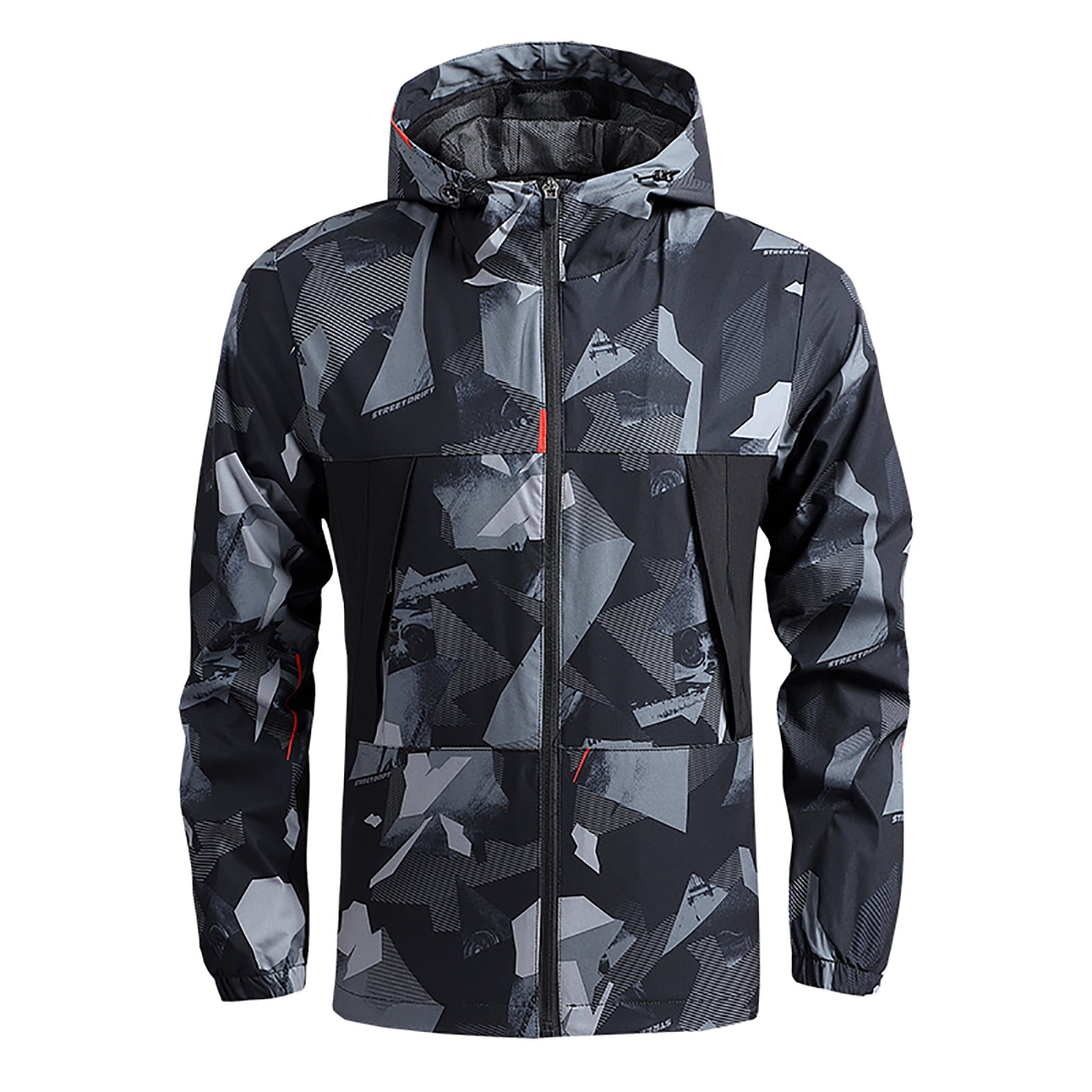 WREESH Men's Jackets Autumn And Winter Leisure Plus Size On Clothes Jackets