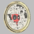 thumbnail image 2 of Mens Marvel Deadpool Cats Animated Frame Long Sleeve Shirt, 2 of 4
