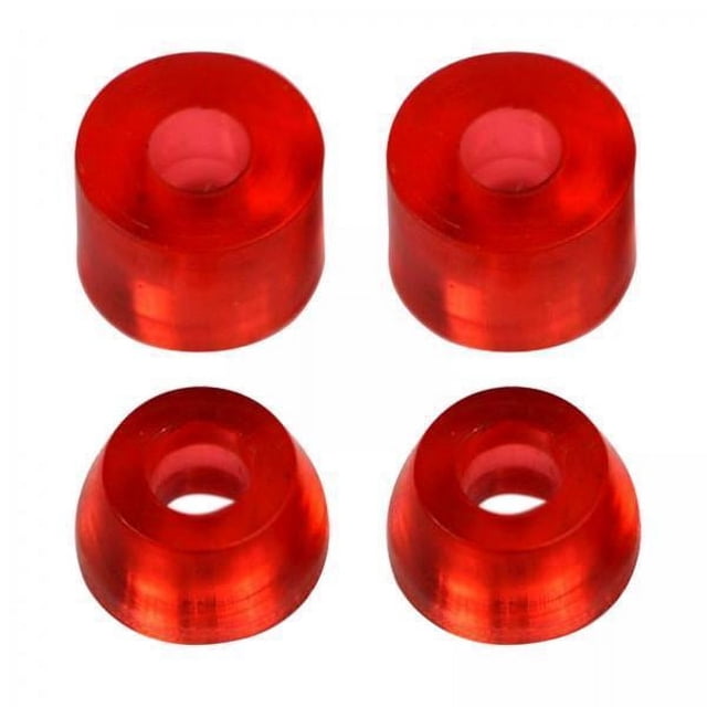 6xSkateboard Longboard Bujes De Repuesto Placa De Pescado Muchos Colores Durómetros Rojo 95A Longboard