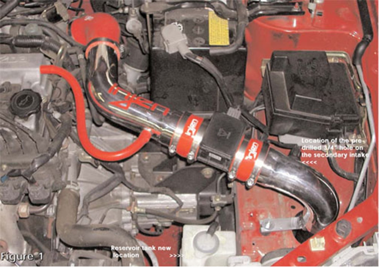 Injen 01-03 Protege 5 MP3 Polished Cold Air Intake Fits select: 2001 MAZDA PROTEGE MP3