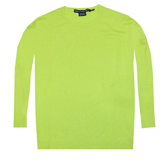 Ralph Lauren Sport Women Crew Neck Boyfriend Fit Sweater (S, Marathon green)