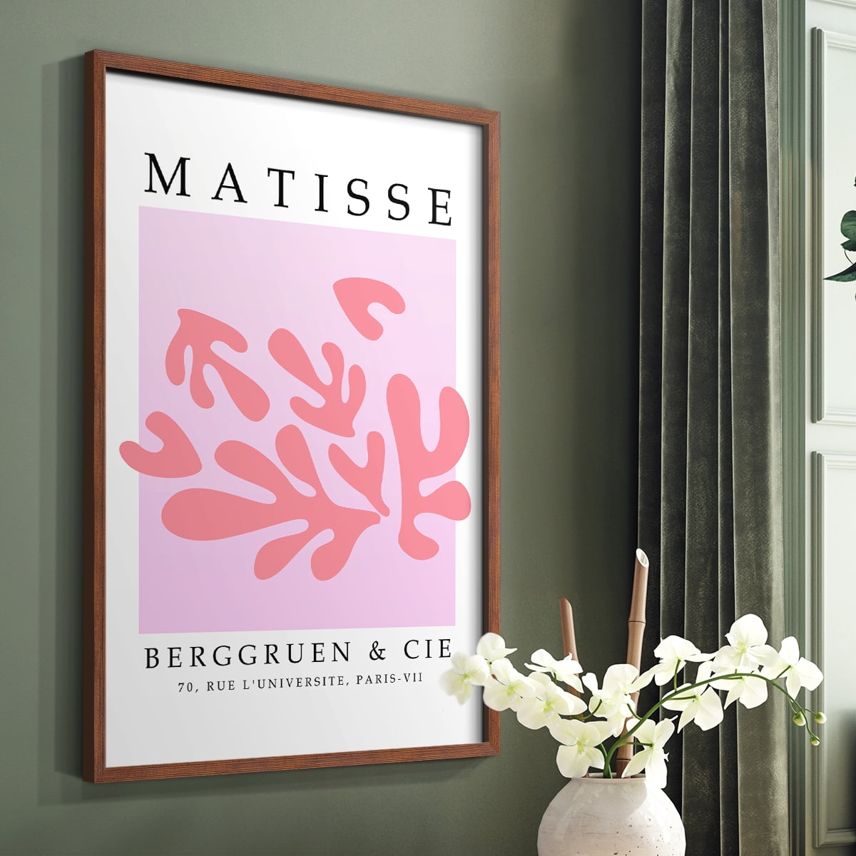 Matisse LXXXI Framed Print - Solid Wood