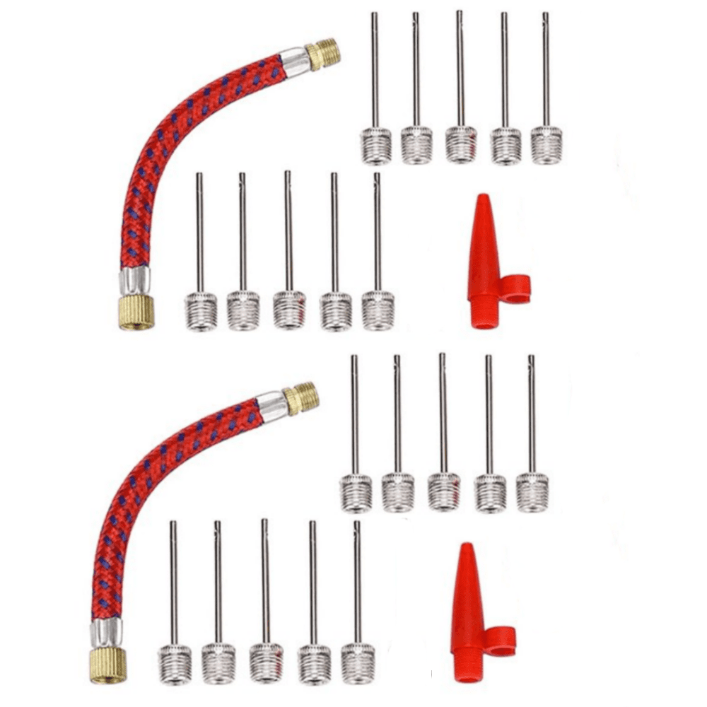 1 Set 24 Pcs Air Pump Needles Balls Inflatables Air Pump Nozzles and