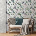 thumbnail image 3 of Fine Décor Sierra Silver Floral Wallpaper, 20.5-in by 33-ft, 56.38 sq. ft., 3 of 4