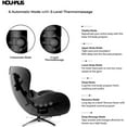 thumbnail image 3 of Nouhaus Heated Classic Massage Chair Full Body and Spot Massaging Recliner with Ottoman, Bluetooth Speaker, in-Chair Charger., 3 of 7