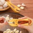 thumbnail image 4 of 2025 New Garlic Peeler Skin Remover - Manual Garlic Peeling Tool Clips,Easy to Use,Kitchen Gadgets, Avoid Garlic Smell on Hands, 4 of 7