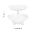 thumbnail image 2 of WHAMVOX White MultiFunction Cake Stand for Home Use Made of PP Material with Strong Structure and Large Capacity 3 Layers, 2 of 8
