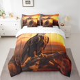 thumbnail image 1 of Twin Size Wild Eagle Comforter Set,Sunset Dead Branch Bedding Set for Boys, 1 of 6
