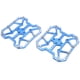 thumbnail image 2 of Adaptadores universales para pedales de bicicleta SPD sin clip y de plataforma, diseño de disco autoblocante, color azul, 2 of 8