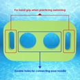 thumbnail image 6 of Kickboard for Swim Training,Pool Noodle Connector Sleeve Connector Set,Swim Pool Noodle Foam Connector Builder with Cross Holes,Noodles Builder Connection Joint, 6 of 7