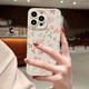 thumbnail image 5 of Funda de teléfono con patrón de rama de flores para iPhone 16, 15, 14, 13, 12, 11 Pro Max, XS, XR, 7, 8 Plus, funda de silicona suave mate a prueba de golpes, 5 of 5