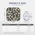 thumbnail image 3 of Disketp 2 Piece Flowers Pattern Windshield Sunshades,Folding Windshield Sun Shade For Car Suv Trucks Sedan,Blocks Uv Rays Sun Visor Protector-Small, 3 of 7