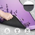 thumbnail image 3 of Xecao Lavender Roses Arrangement Print Car Foot Mat Set of 4 Pieces Neoprene All-Weather Dust-Proof Stain-resistantCar Interior Decorative mats Non-Slip Mats, 3 of 6