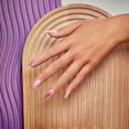thumbnail image 3 of Salon Perfect Press On Nails, 163 Modern Art Mauve Paint Fake Nail Kit, File & Glue Included, 30 Nails, 3 of 4