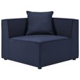 thumbnail image 1 of Modway Piece Outdoor Patio Furniture Sectional Chair, Navy, 1 of 9