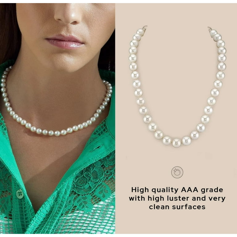 Strand Pearl Necklaces For Women The Pearl Source AAA+
