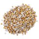 thumbnail image 1 of Diamante con fondo de placa dorada Diamante decorativo puntiagudo (4 mm blanco con fondo dorado), 1 of 8