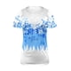 thumbnail image 3 of Tops de Manga Corta con Cuello en V para las Mujeres Blusa de Botón de Verano de Moda Casual de Ajuste Regular, 3 of 5
