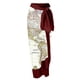 thumbnail image 1 of Traje de baño damas 2 piezas de traje de baño de playa para mujer con cordones y vestido para deportes acuáticos (mapa M), 1 of 4