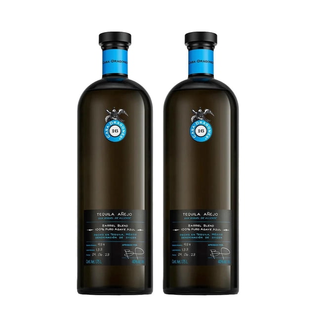 Pack de 2 Tequila Casa Dragones Añejo 1.75 L